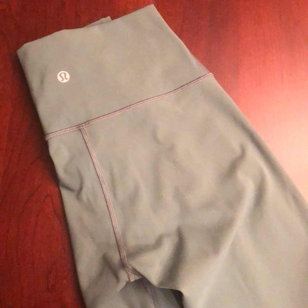 lululemon teal wunder under leggings